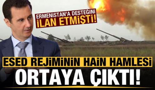 Ermenistan'a desteğini ilan etmişti, Esed harekete geçti!