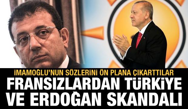 Fransız dergisi Erdoğan'ı hedef gösterip İmamoğlu'na övgüler yağdırdı