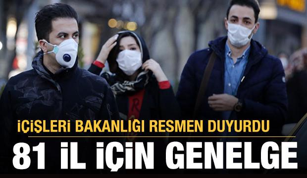 Icisleri Bakanligi Ndan 81 Il Icin Son Dakika Genelgesi Guncel Haberleri