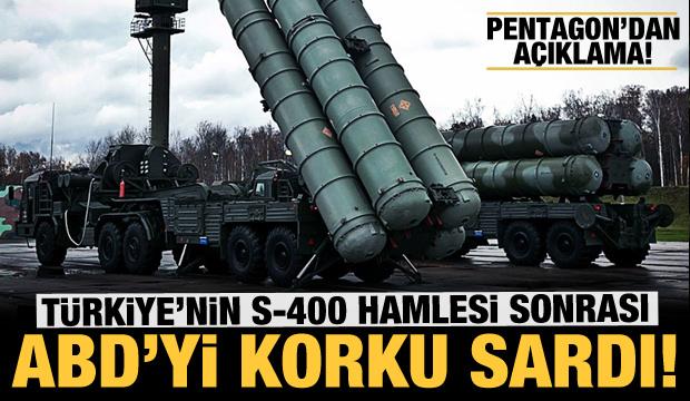 ABD'yi korku sardı: Türkiye'nin S-400 hamlesi sonrası açıklama