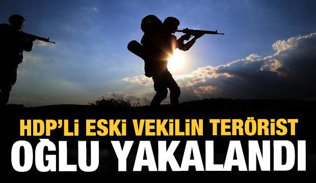 Amanoslar'da eski HDP Milletvekili'nin oğlu yakalandı!