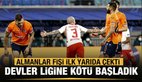 Başakşehir Şampiyonlar Ligi'ne mağlubiyetle başladı