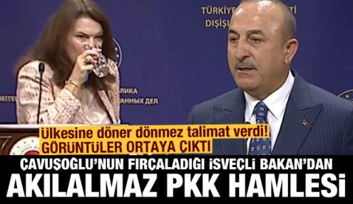 Çavuşoğlu'nun fırçaladığı İsveçli Bakan'dan skandal PKK talimatı