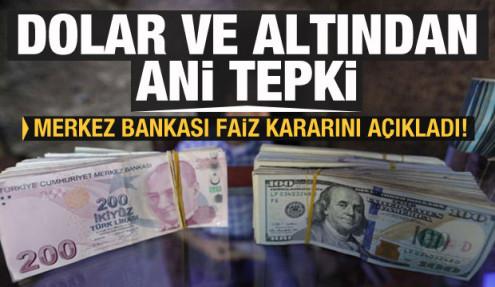 Merkez Bankası faiz kararını açıkladı