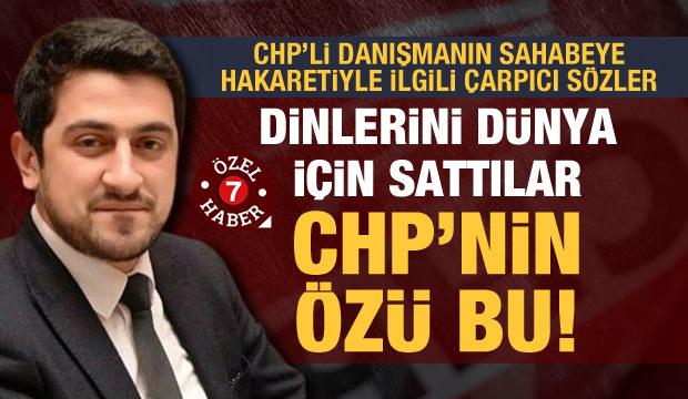 'Sahabe Mus'ab bin Umeyr'e hakaret eden Mücahit Avcı CHP'nin özü ve özetidir'