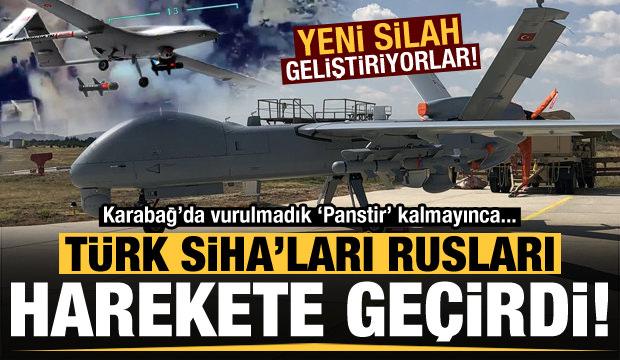 Son dakika: Türk SİHA'ları Rusları harekete geçirdi! Yeni silah geliştiriyorlar...