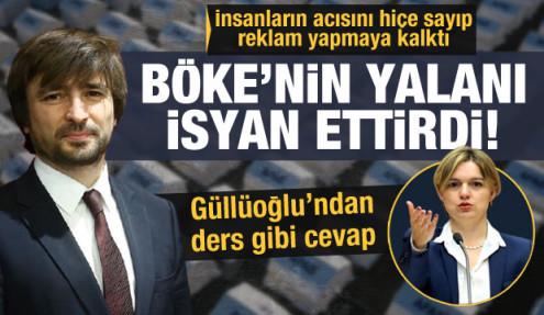 CHP'li Böke'nin iftirası AFAD Başkanı Güllüoğlu'na isyan ettirdi: Ne olur yük olmayın!