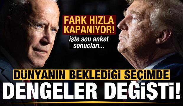 Dünyanın beklediği seçimde dengeler değişti!