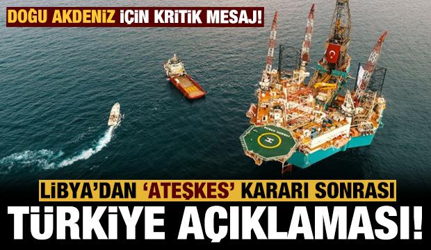 Libya: Cenevre'de varılan ateşkes, Türkiye ile imzalanan anlaşmaları etkilemeyecek