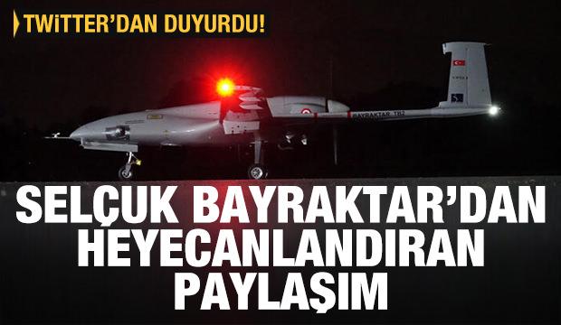 Selçuk Bayraktar'dan heyecanlandıran paylaşım!
