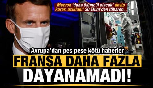 Avrupa'da büyük panik! Kötü haberler peş peşe geldi, Fransa daha fazla dayanamadı
