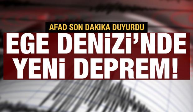 Son Dakika Haberi Ege Denizi Nde Bir Deprem Daha Guncel Haberleri