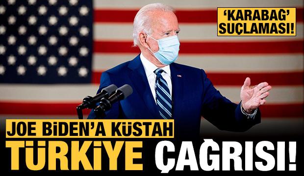 Biden'a küstah çağrı: Karabağ meselesi için Türkiye'yi suçladılar