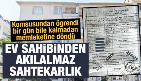 Çürük dairelerine kiracı bulamayan ev sahiplerinden akılalmaz sahtekarlık!