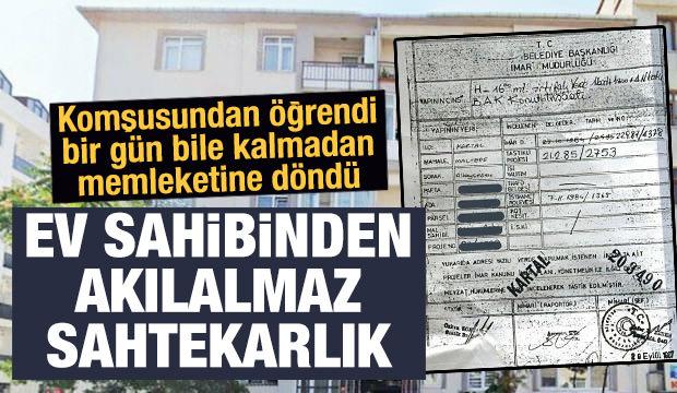 Çürük dairelerine kiracı bulamayan ev sahiplerinden akılalmaz sahtekarlık!