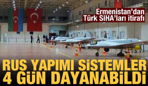 Ermenistan itiraf etti: Rusya'dan alınanlar 4 gün dayandı