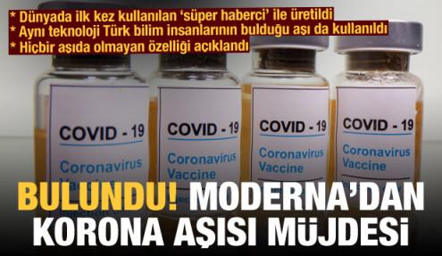 Moderna'dan koronavirüs aşısı müjdesi: Yüzde 94,5 etkili