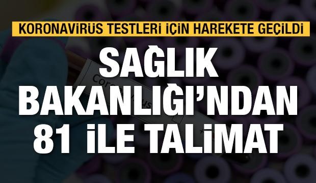 Son dakika: Sağlık Bakanlığı'ndan 81 il valiliğine yazı