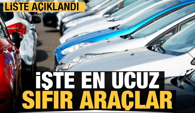 Türkiye'de 2021 yılında satılan en ucuz sıfır otomobiller