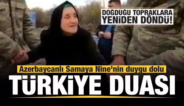 Azerbaycanlı Samaya Nine’nin duygu dolu Türkiye konuşması