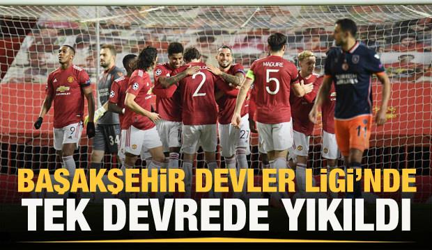 Başakşehir Devler Ligi'nde tek devrede yıkıldı