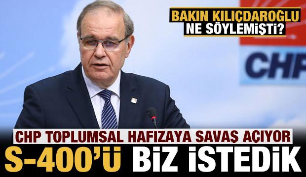 CHP toplumsal hafızayla alay ediyor: S-400'ü Kılıçdaroğlu istedi