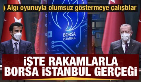 İşte rakamlarla Borsa İstanbul gerçeği! Algı operasyonuyla olumsuz göstermeye çalıştılar