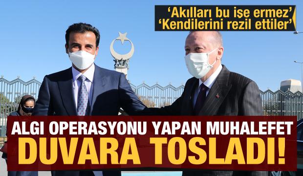 Katar imzası sonrası algı operasyonu yapan muhalefet duvara tosladı! 'Akılları bu işe ermez'