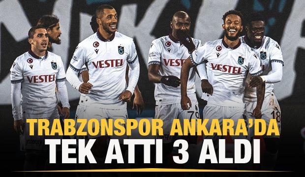Trabzonspor tek attı 3 aldı