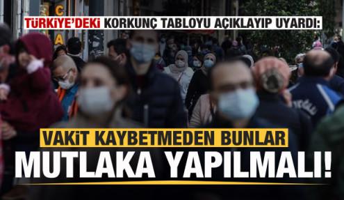 Turkiye Deki Korkunc Tabloyu Aciklayip Uyardi Bunlar Mutlaka Yapilmali Guncel Haberleri Haber7