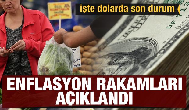 Enflasyon rakamları açıklandı!  İşte dolar cinsinden son durum