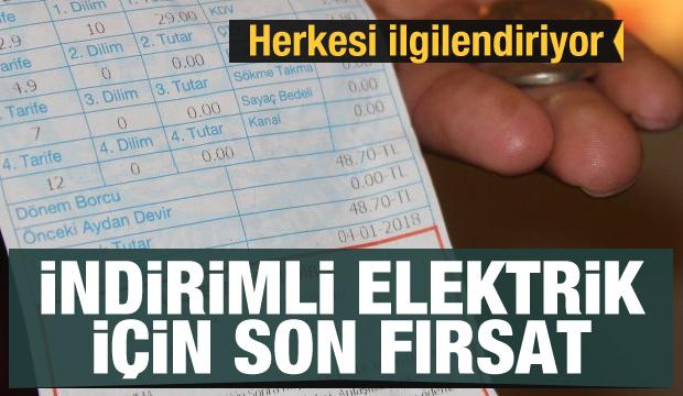 Herkesi Ilgilendiriyor Indirimli Elektrik Icin Son Firsat Ekonomi Haberleri