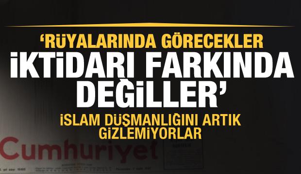 Skandal habere tepki: Ancak rüyalarında görecekler iktidarı farkında değiller