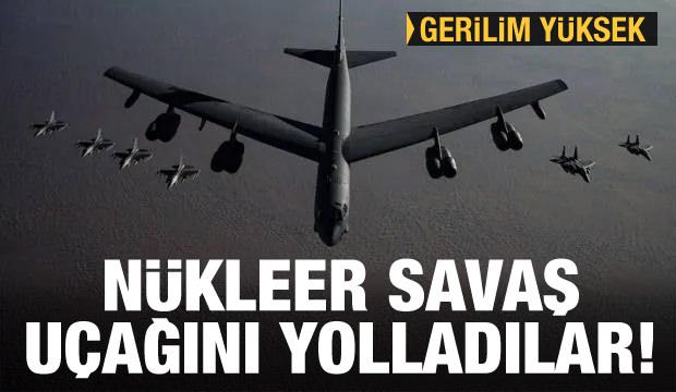 ABD resmen duyurdu! Ortadoğu yanıyor! Nükleer bombardıman uçağı gönderildi