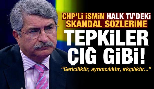 CHP'li ismin canlı yayındaki skandal s&ouml;zlerine tepkiler &ccedil;ığ gibi!