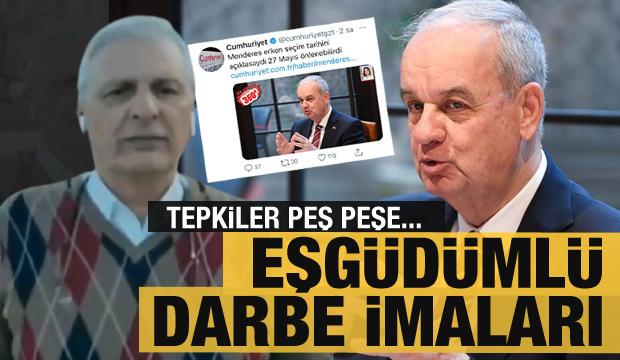 Ataklı ve Cumhuriyet Gazetesi'nden eş güdümlü 'darbe' iması! Tepkiler çok büyük
