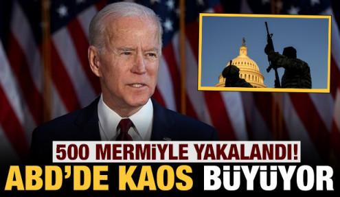 ABD'de kaos büyüyor: 500 mermiyle kontrol noktasında yakalandı!