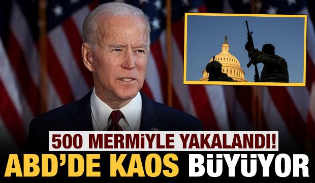 ABD'de kaos büyüyor: 500 mermiyle kontrol noktasında yakalandı!