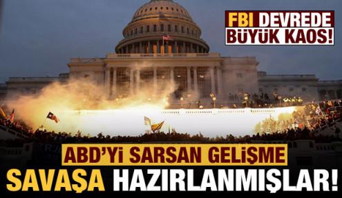 ABD'yi sarsan haber: Savaşa hazırlanmışlar!