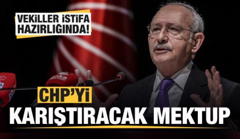CHP'li vekillerden partiyi karıştıracak mektup! İstifalar yolda...
