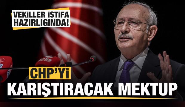 CHP'li vekillerden partiyi karıştıracak mektup! İstifalar yolda...
