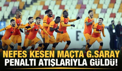 Galatasaray penaltılarda tur atladı