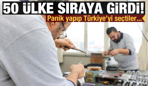 Panik yaptılar ve Türkiye'yi seçtiler! 50 ülke sıraya girdi