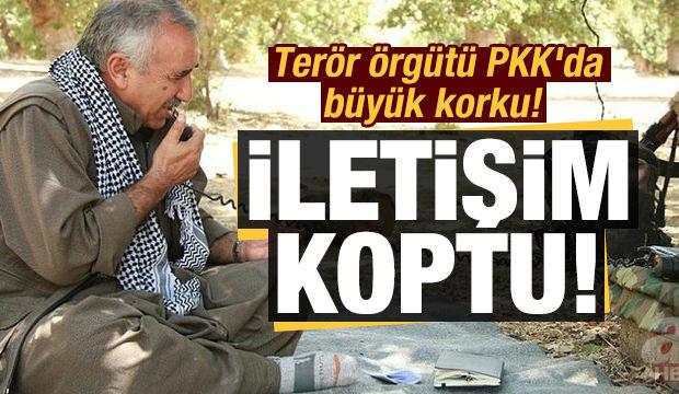 Terör örgütü PKK'da büyük korku! İletişim koptu...