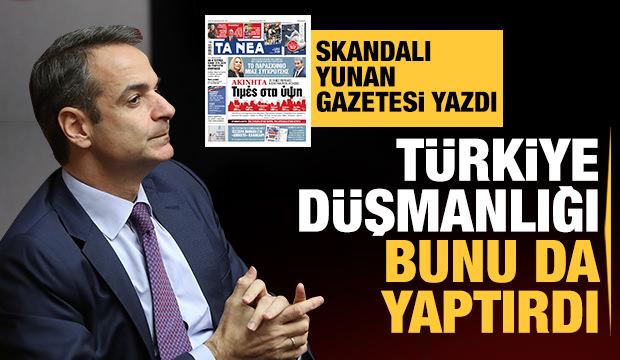 Türkiye düşmanlığı krizle boğuşan Yunanistan'a bunu da yaptırdı!