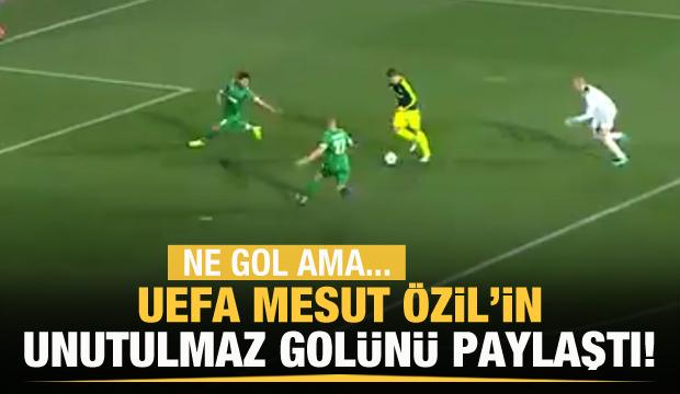 UEFA'dan Mesut Özil paylaşımı!