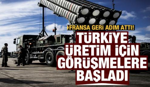 Fransa geri adım attı, Türkiye üretim için görüşmelere başladı