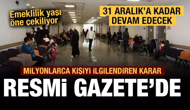 GSS ve Bağkur prim borcu olanlara yıl sonuna kadar sağlık hizmeti
