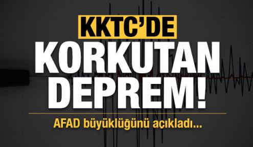 KKTC'de korkutan deprem!