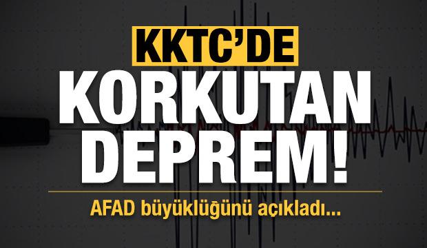 KKTC'de korkutan deprem!